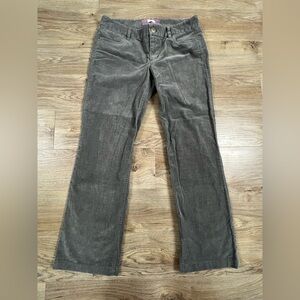 J. Crew Gray Bootcut Low Rise Corduroy Pants 31